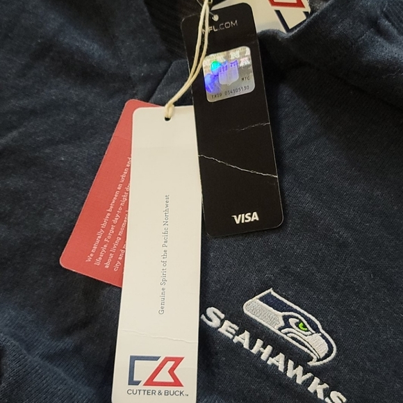 Seattle Seahawks Cutter & Buck sweater New Sz XXL - Picture 5 of 5